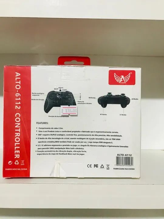 Controle para Xbox One/Pc - Alto-6112 - Novo - Foto 3