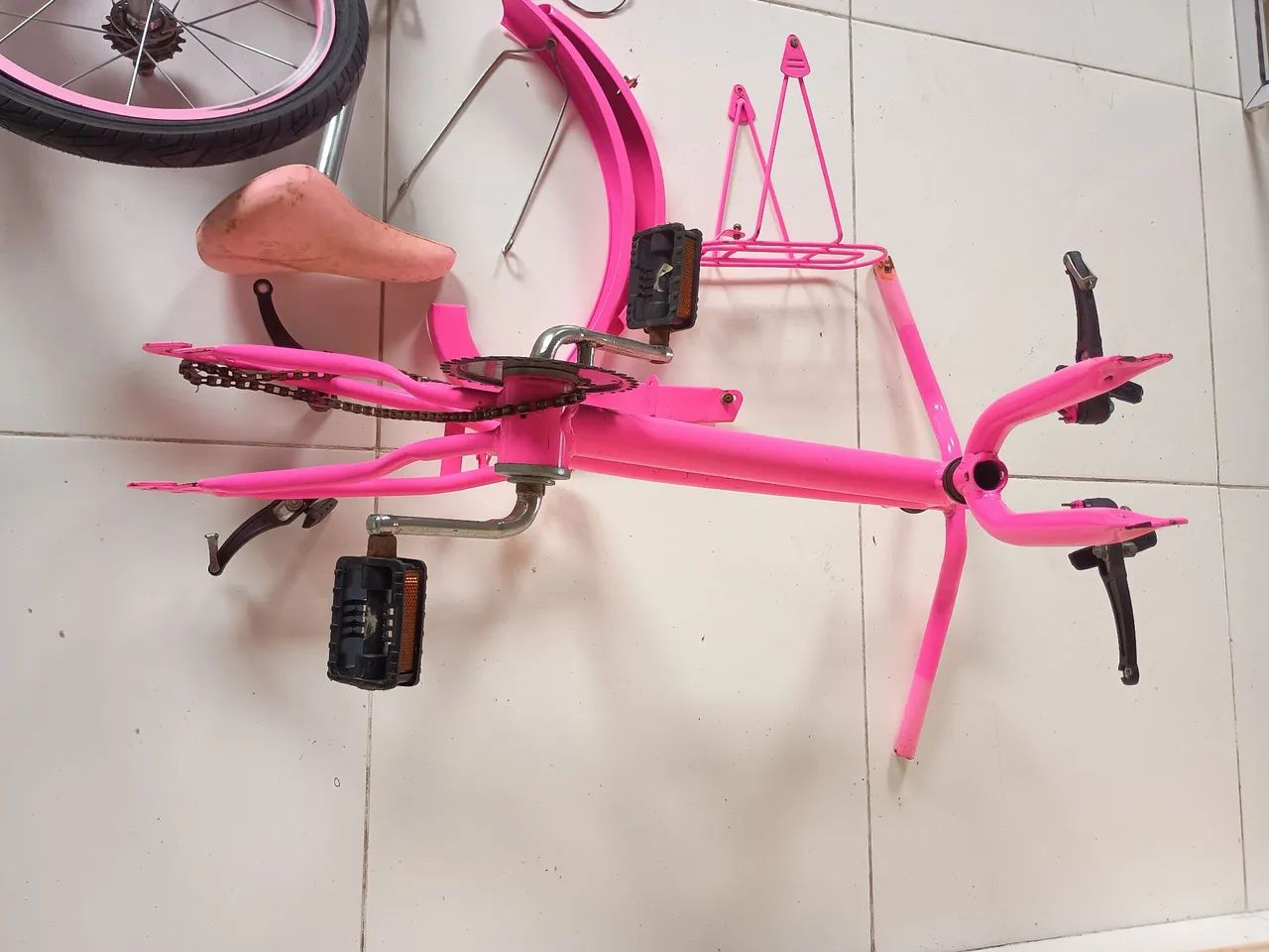 Bicicleta Infantil Rosa - Foto 2
