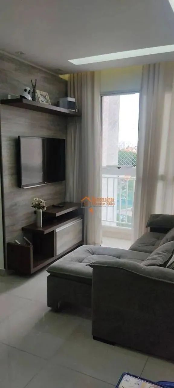 Apartamento com 2 dormitórios para alugar, 49 m² - Jardim Rossi - Guarulhos/SP