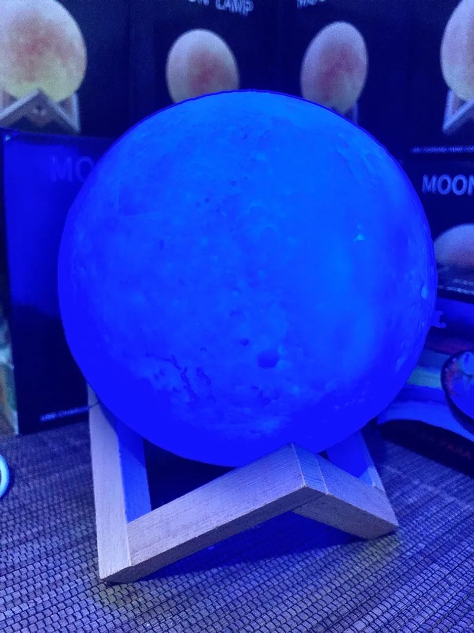 Luminária Lua Cheia 3D - Decoração e Iluminação - Foto 2
