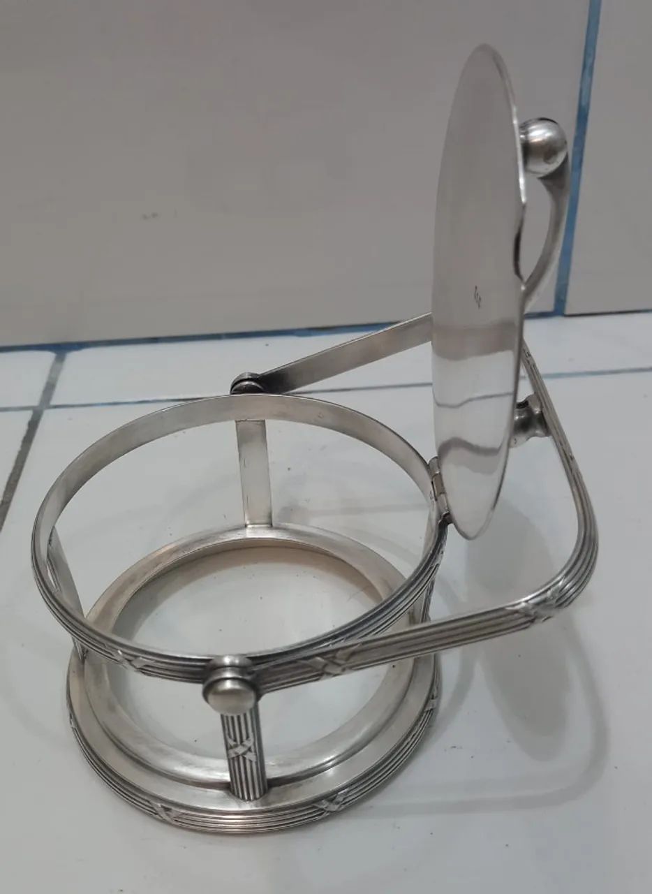 Açucareiro antigo prata 100 Fracalanza - Foto 6