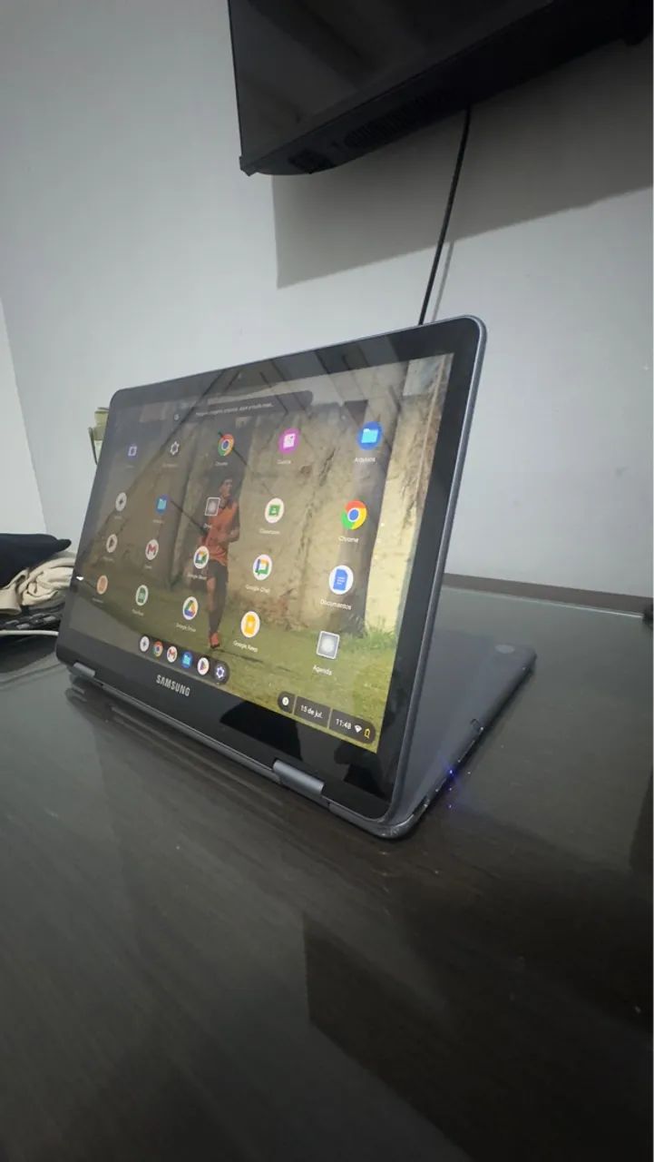 Notebook Samsung ChromeBook - Tela 360° + Pasta VX CASE - Foto 3