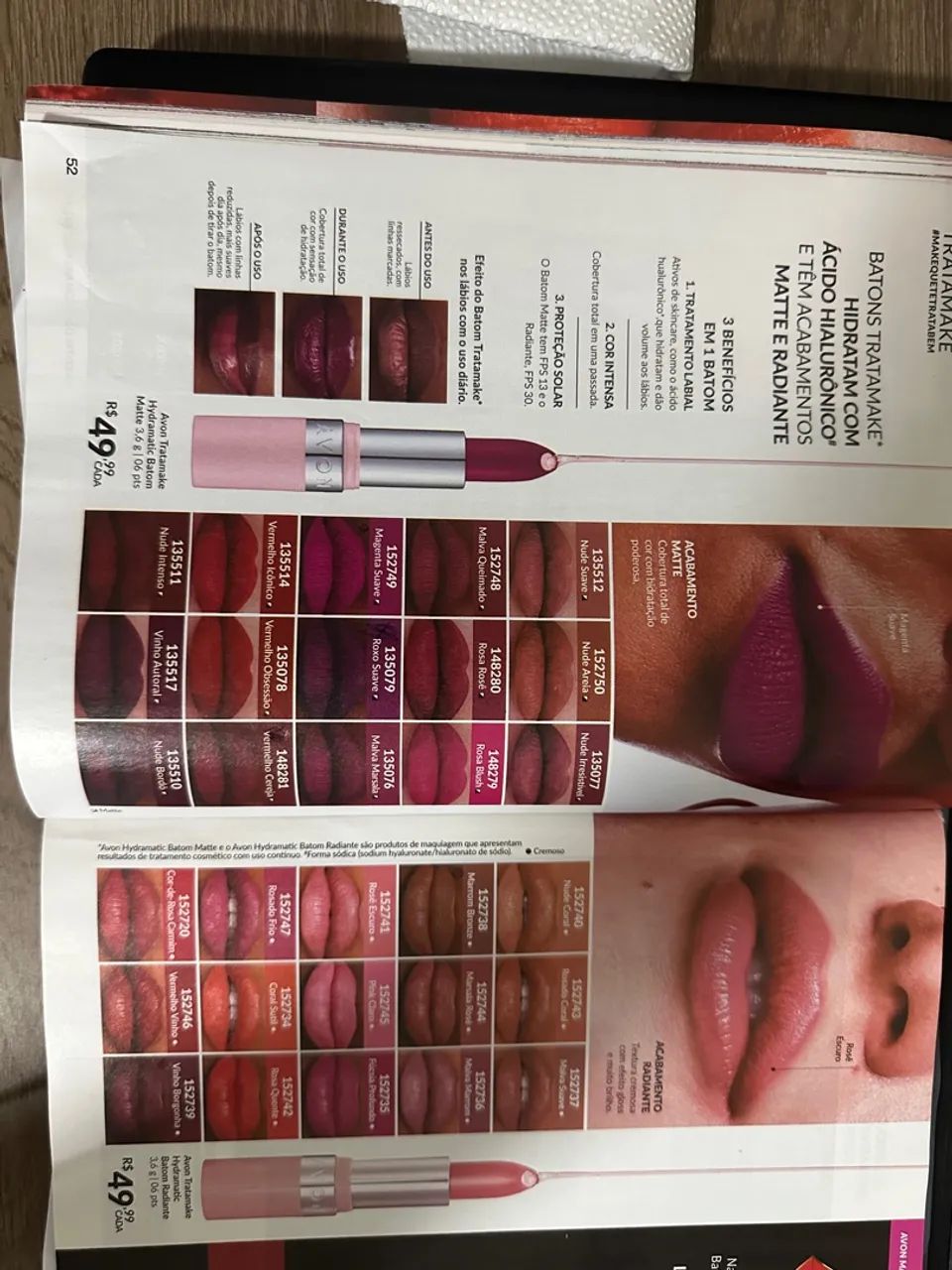 Batom Avon, hydramatic diversas cores e acabamentos - Foto 5