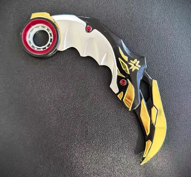 Karambit de Coleção Dourada/Preta