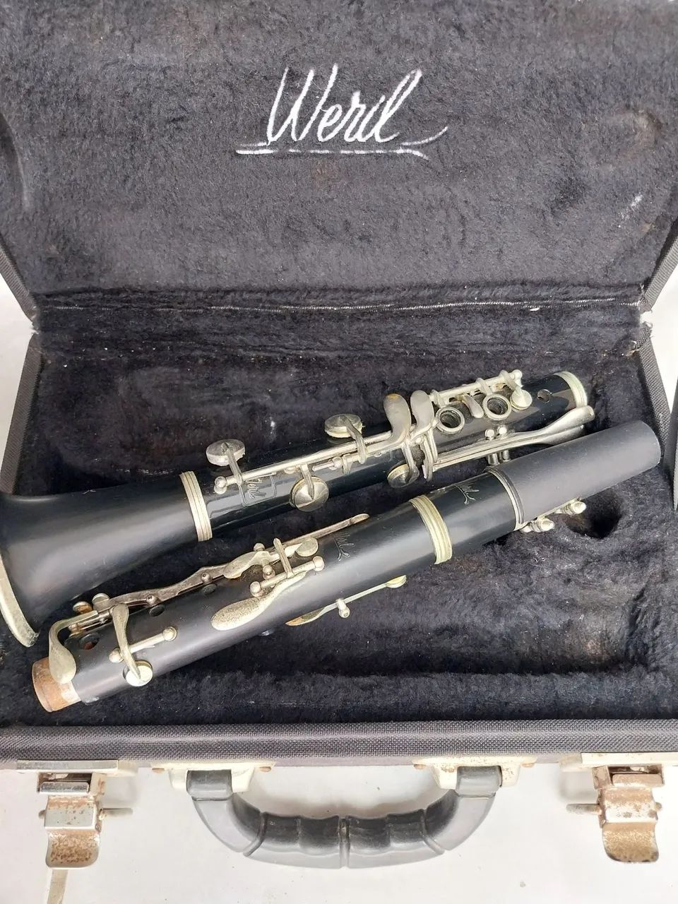 Clarinete Weril Profissional em Dó 13 Chaves (original) - Foto 3