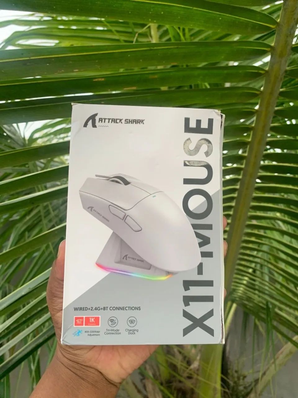 Mouse gamer attack shark x11 - NOVO64574076325505120