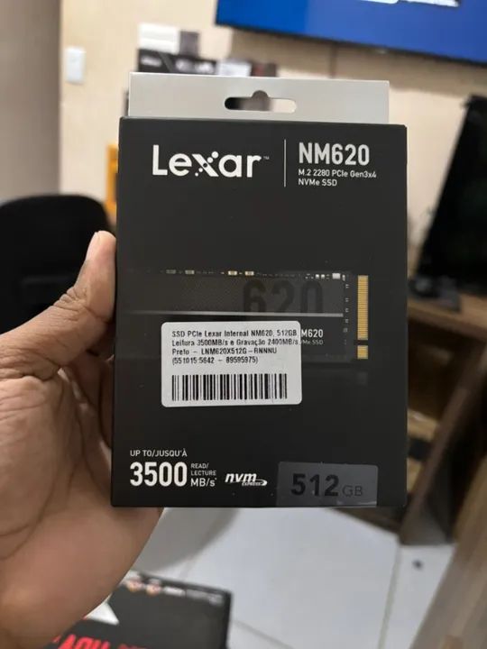 SSD Nvme Lexar 512GB ( LACRADO )
