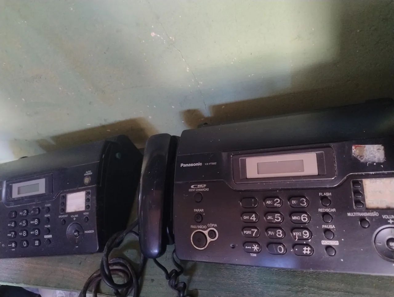 02 aparelhos de FAX PANASONIC 