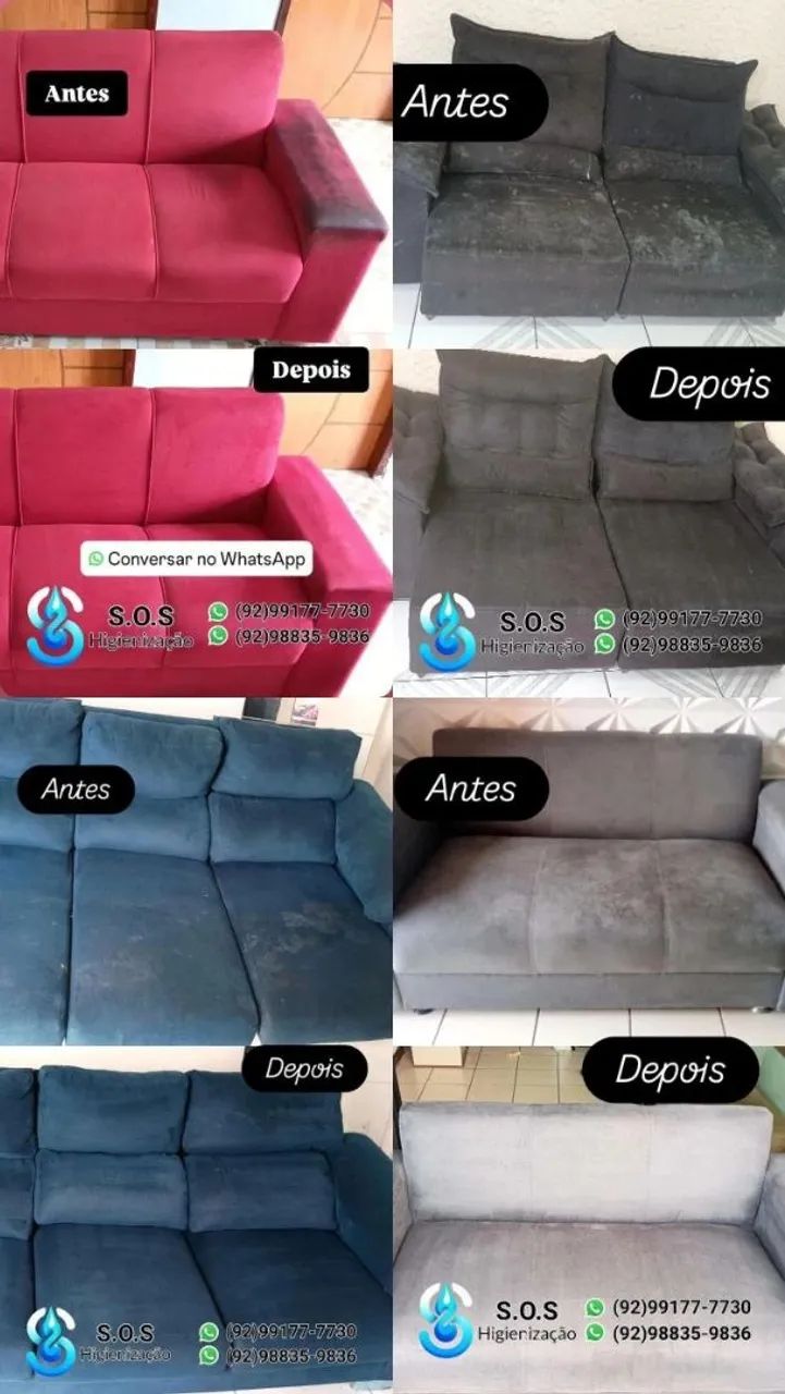 Limpeza de Estofados Moveis