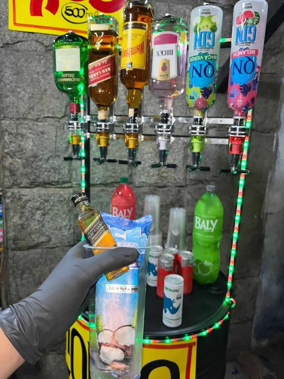 Carrinho de bebidas