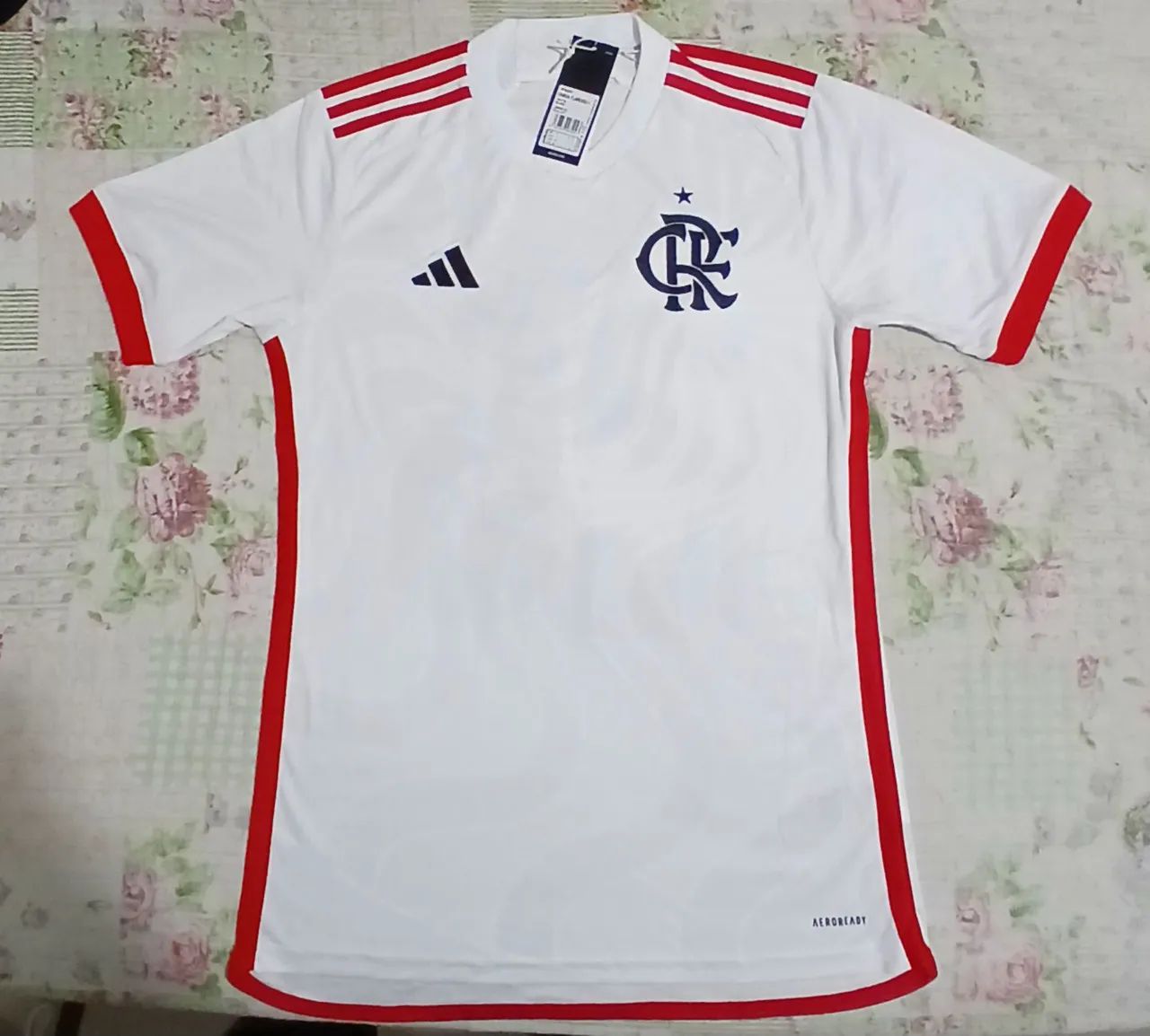 Camisa oficial Flamengo Adidas - Tamanho P - Nova