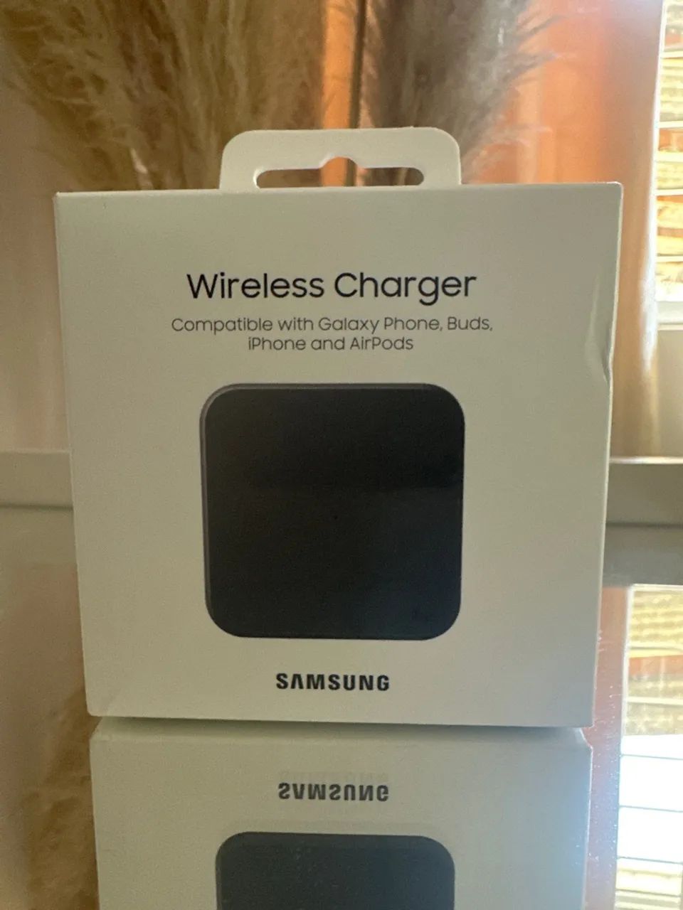 Carregador Wireless Samsung - Compatível com Galaxy, iPhone e AirPods