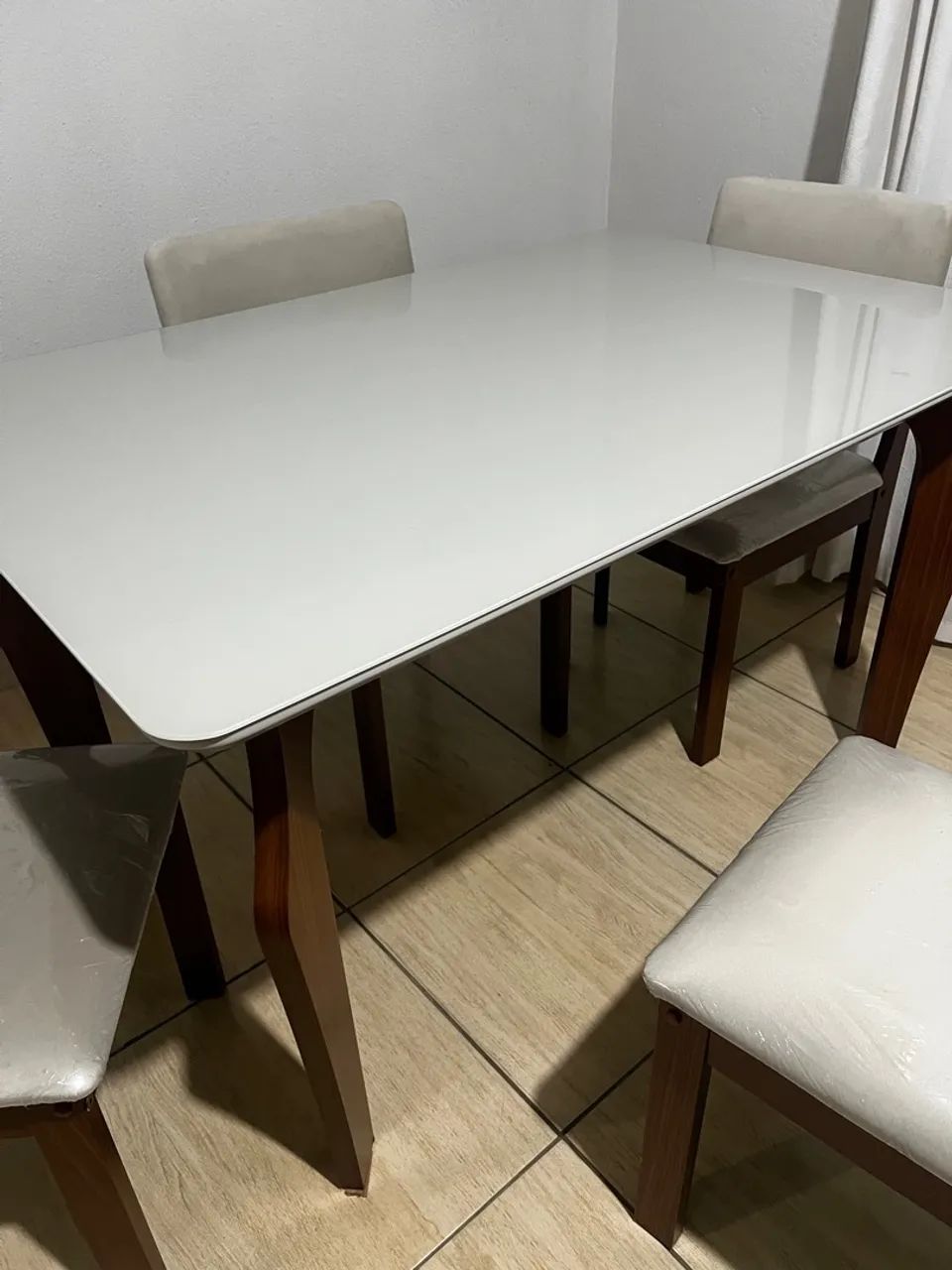 Mesa de Jantar Branca - Foto 4