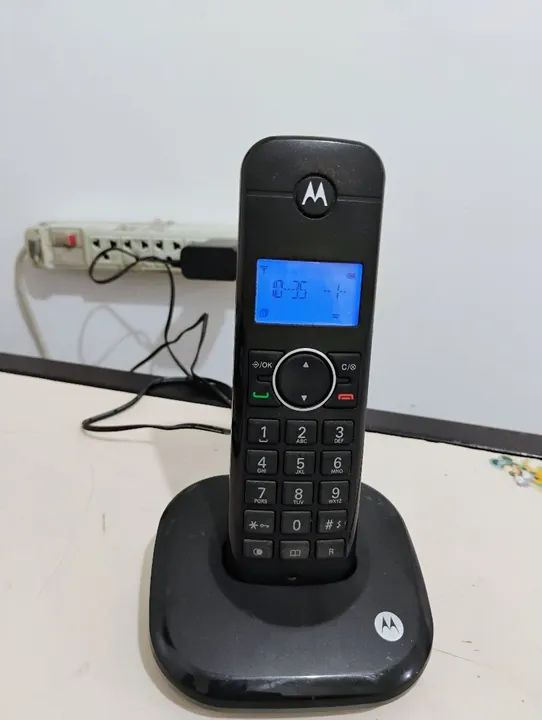Telefone fixo sem fio Motorola