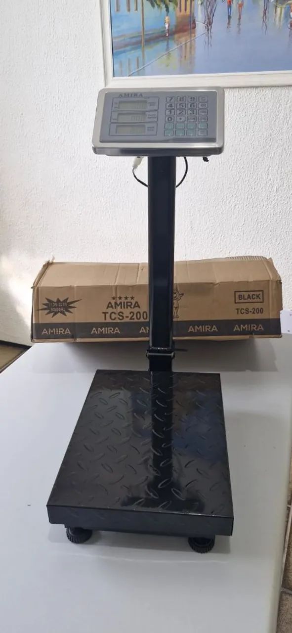 Balança Comercial Digital Amira TCS-200 kg com garantia 