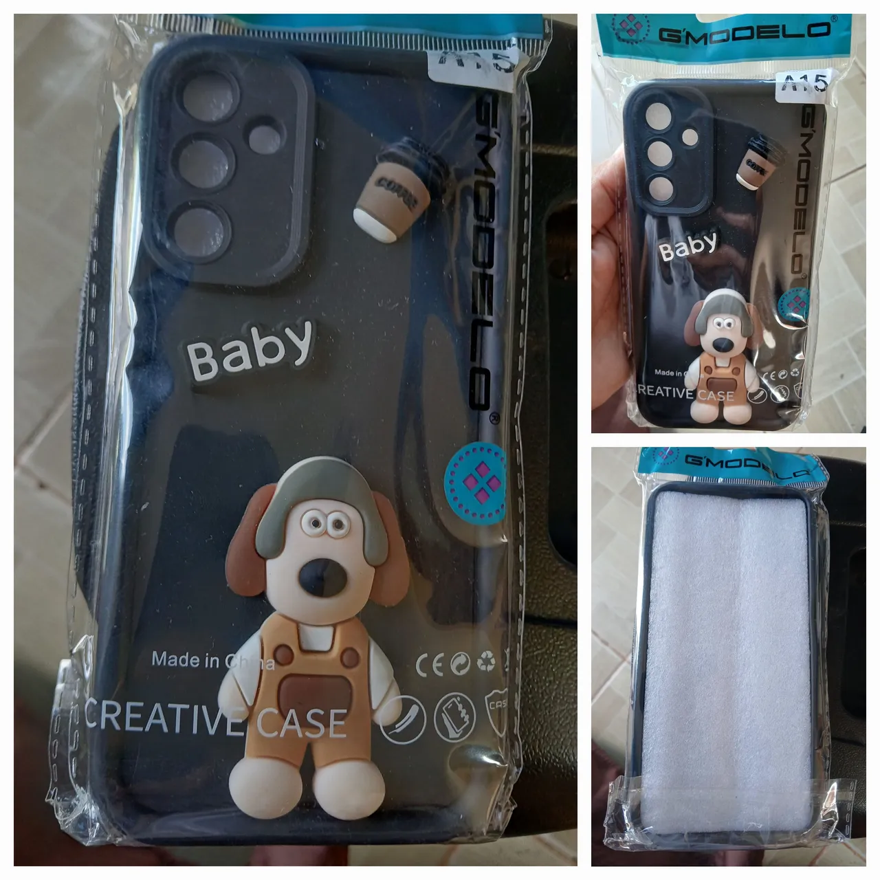 Capa personalizada para celular Baby com design criativo