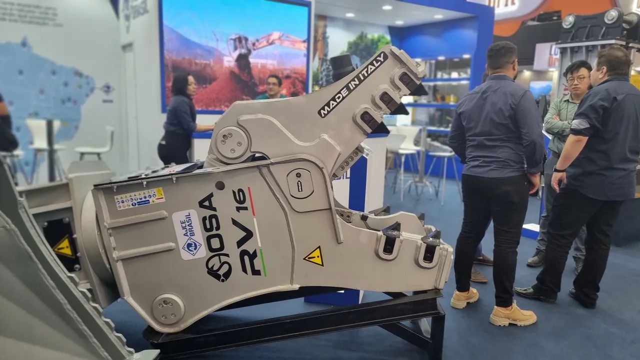 Rompedor hidráulico escavadeira  - Foto 6