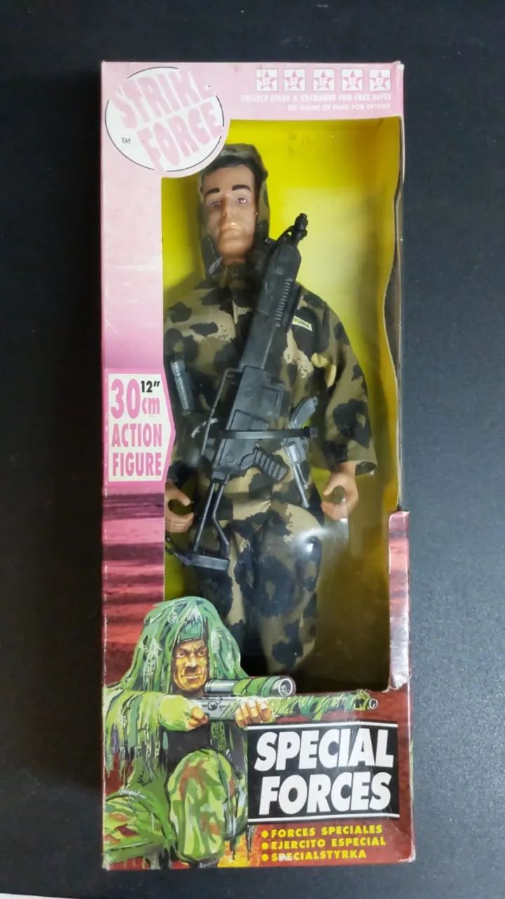 Special Forces Militar Lacrado na Caixa
