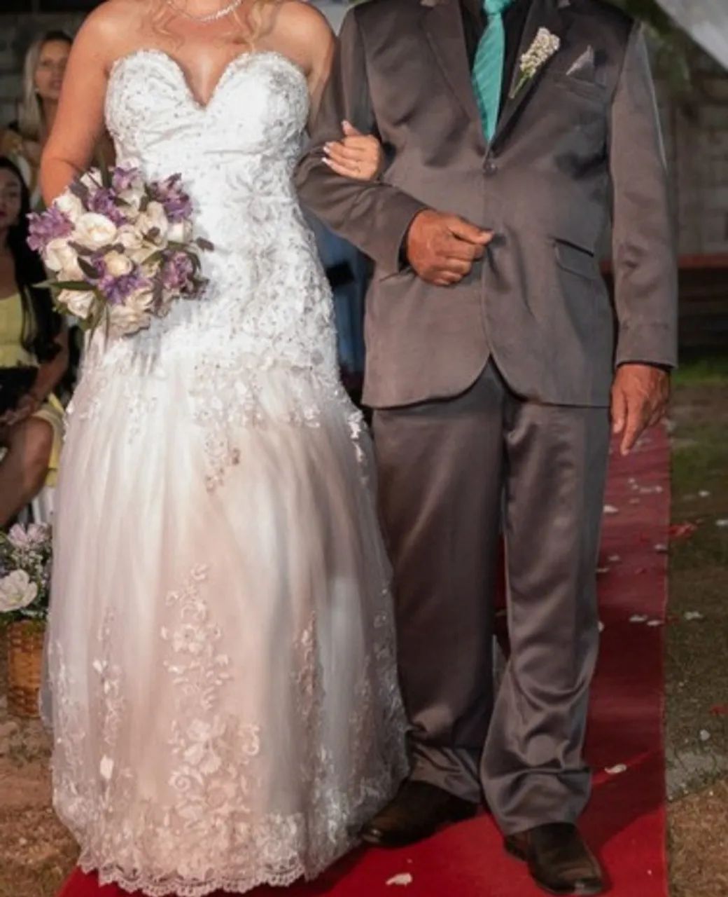 Vestido de noiva Semi sereia  - Foto 2