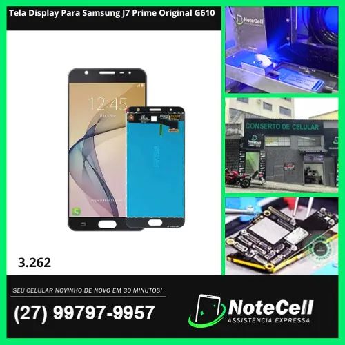 Tela Display Para Samsung J7 Prime Original G610- Instalação Expressa!