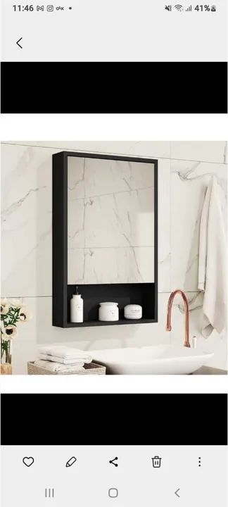 DESAPEGO! ESPELHEIRA P/ BANHEIRO, LEIAM: