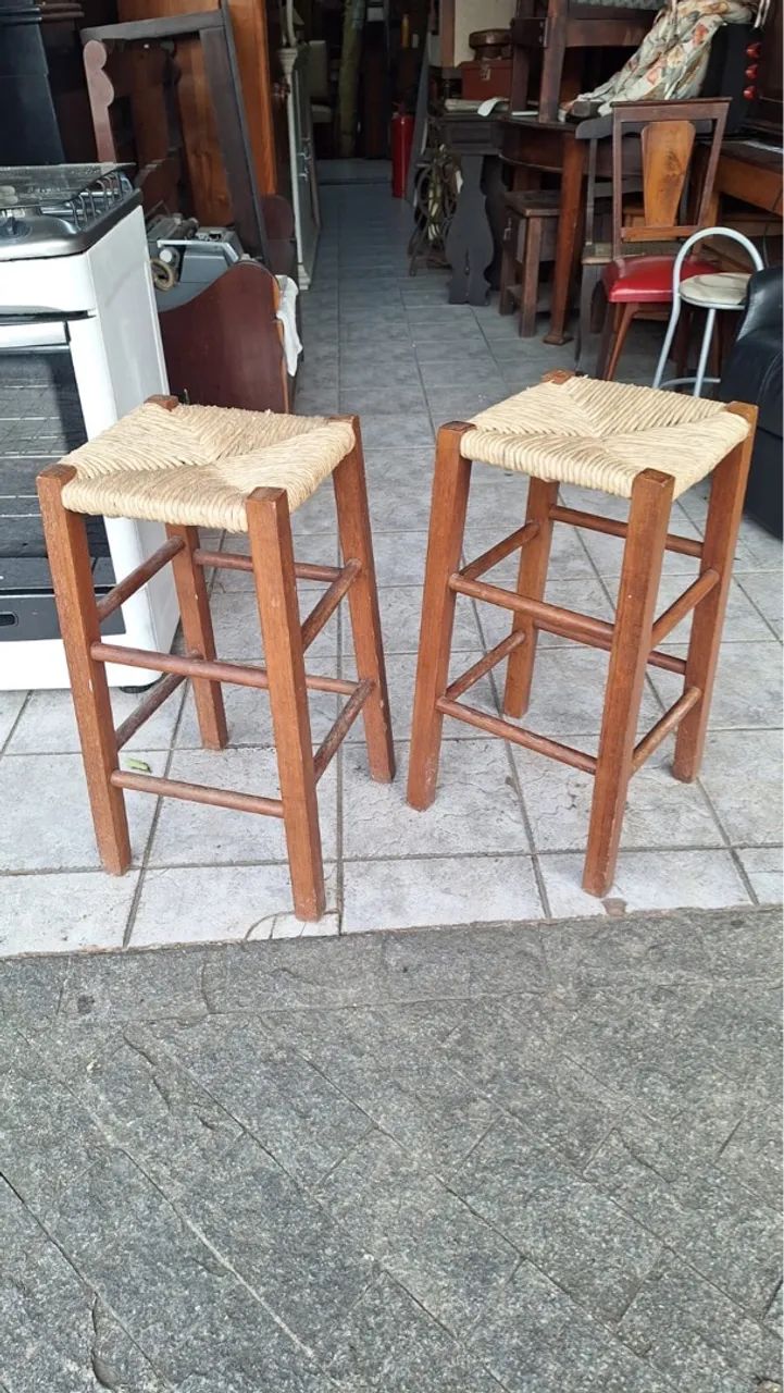 Par que banqueta vintage  - Foto 4