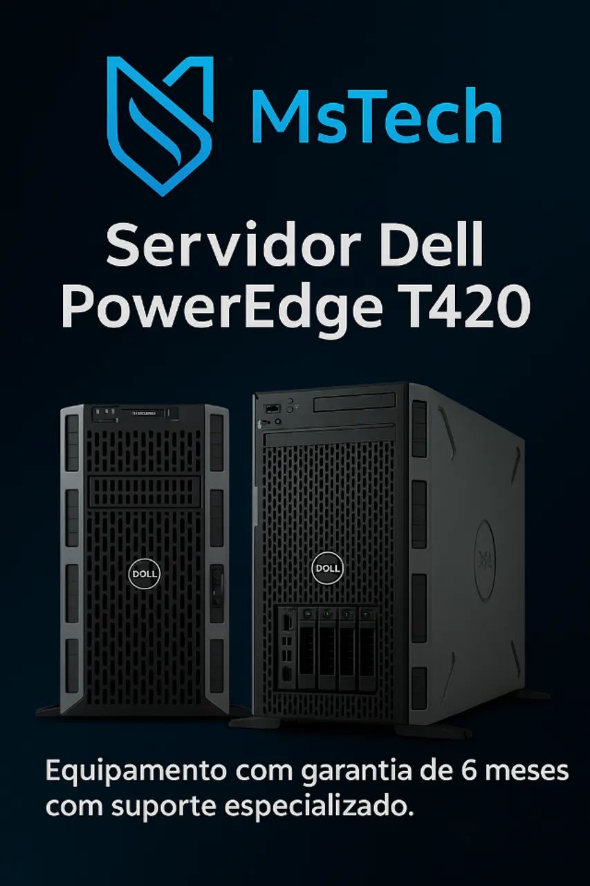 Servidor Dell T420 - Xeon, 96GB RAM, SAS, RAID - Garantia!