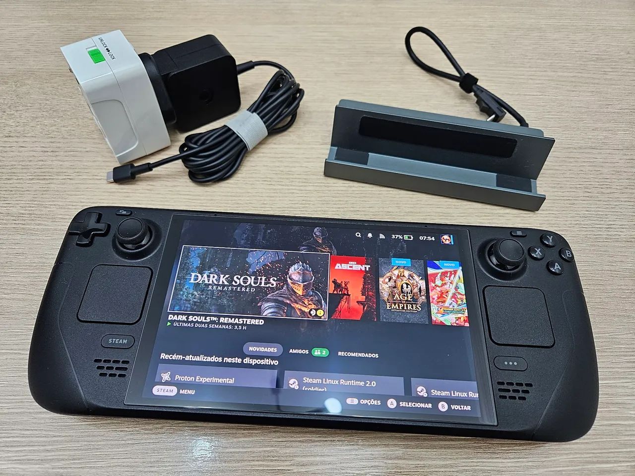 その他 steam deck oled 1tb Valve Steam Deck OLED 1TB Console portátil para jogos : Amazon.com