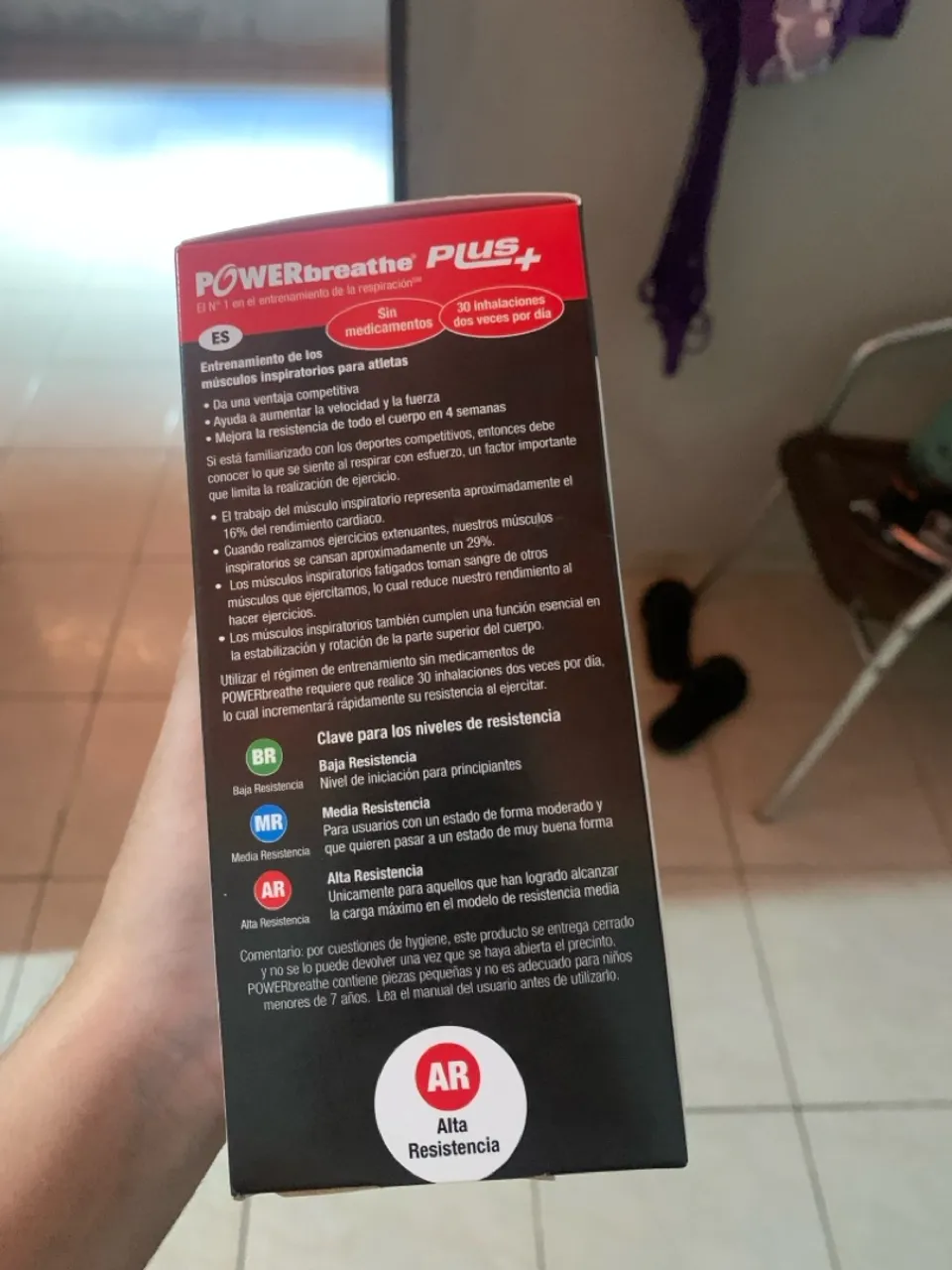 POWERbreathe Plus+ - Treinamento Respiratório