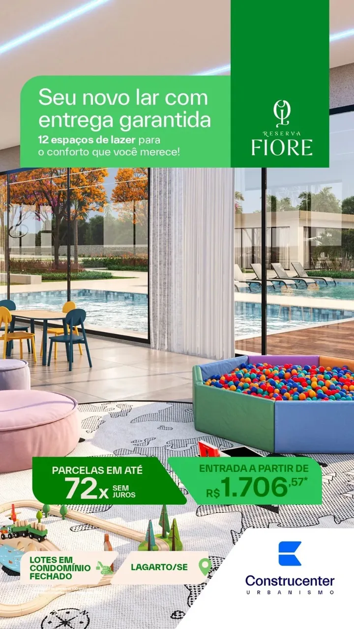 MORE NA MELHOR REGIÃO NQ CAPITAL DO INTERIOR - RESERVA FIORE