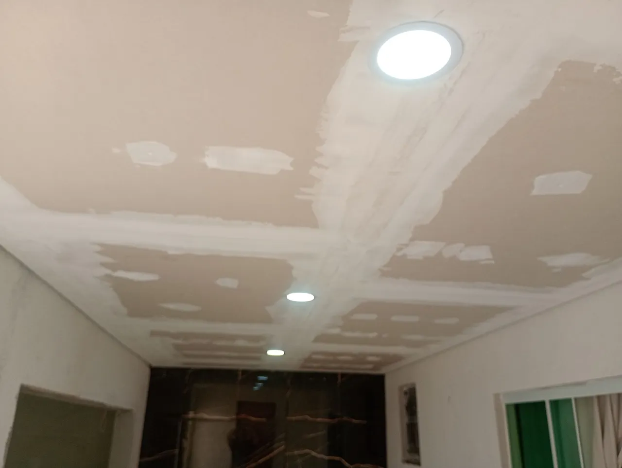 Forro de gesso drywall