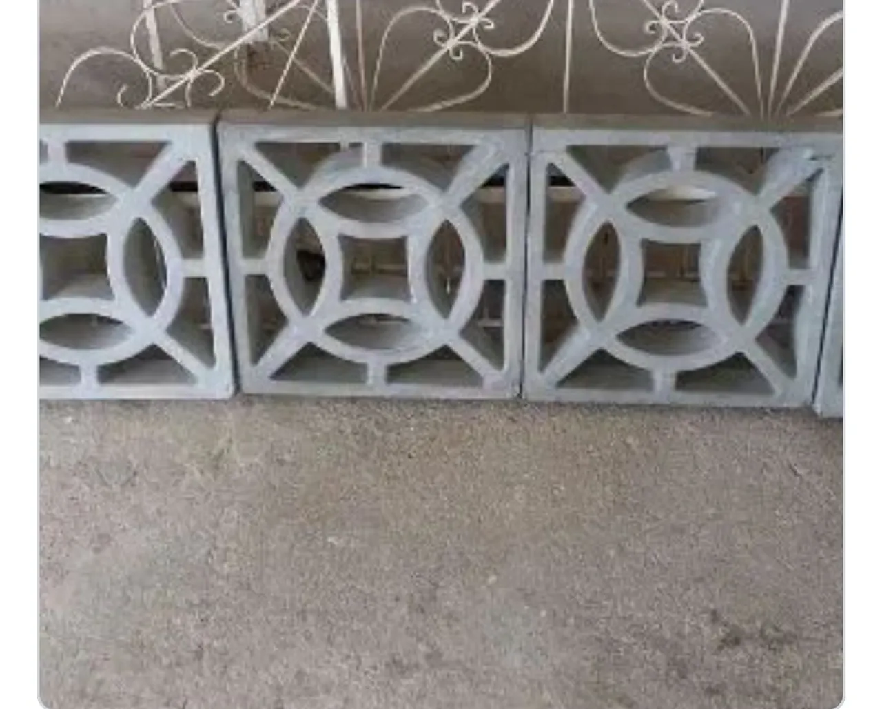 COBOGÓS - 5 UNIDADES - Blocos vazados decorativos de concreto - Design moderno