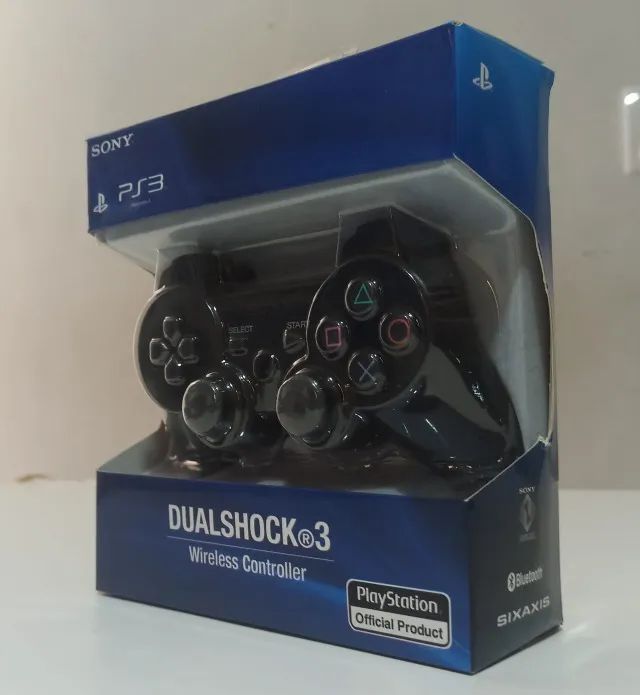 Controle para PS3 dualshock, 1ª linha, novo, aceito cartão