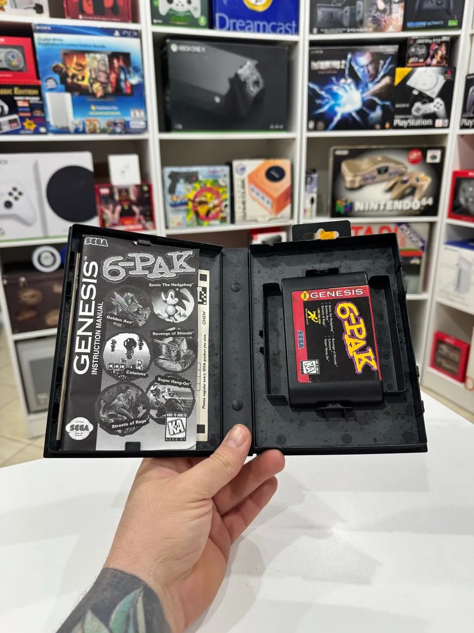 Vendo 6 Pack Gênesis Mega Drive - original  - Foto 3