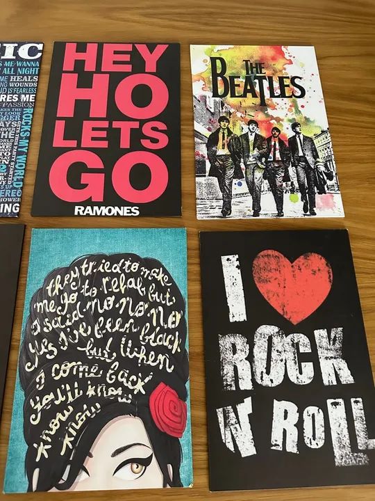 Conjunto de Quadros Decorativos Musicais - The Doors, Rolling Stones e David Bowie - Foto 5