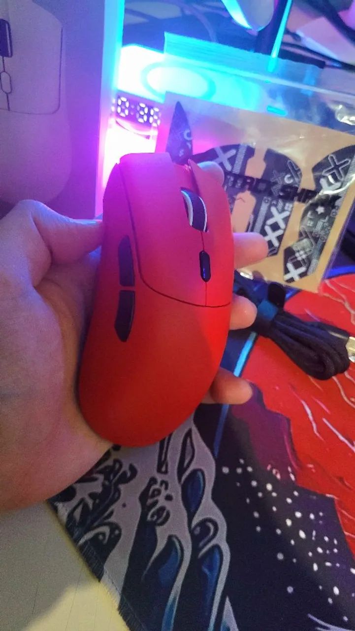 VENDO MOUSE GAMER ATTACK SHARK (NOVO) - Foto 3