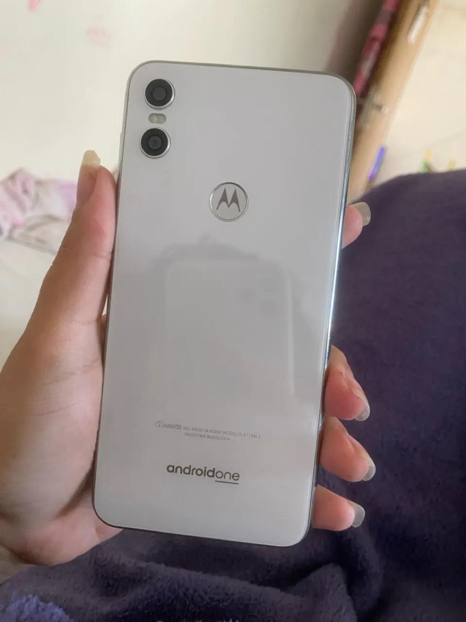 Moto one em estado de novo