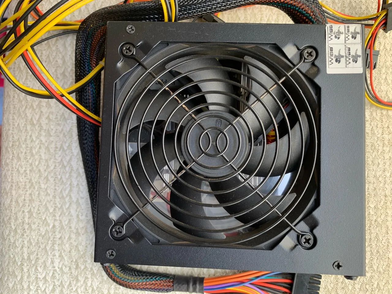 FONTE ATX PC WISE ws-600 Chaveada - Foto 2