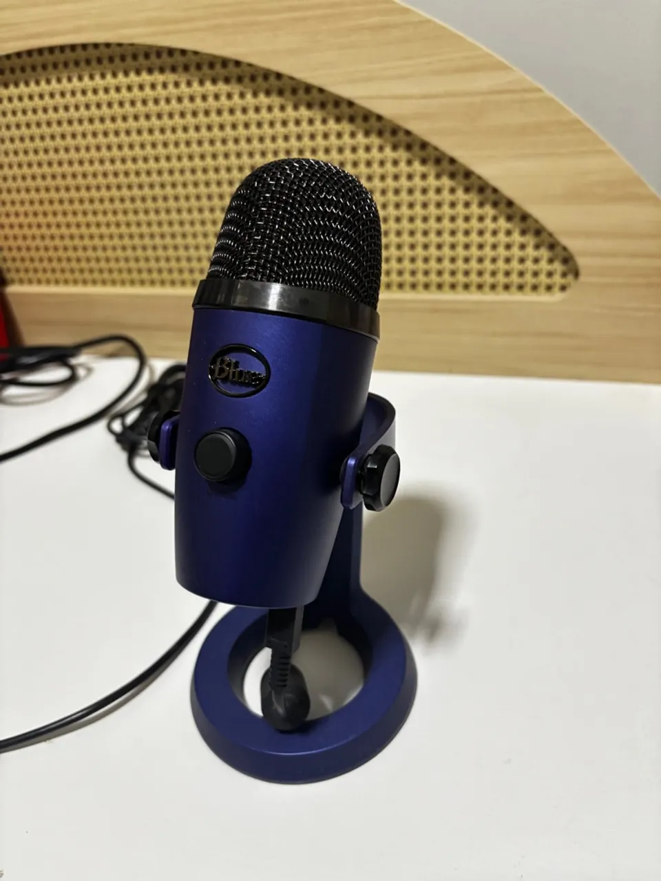 Microfone Blue Yeti - Azul
