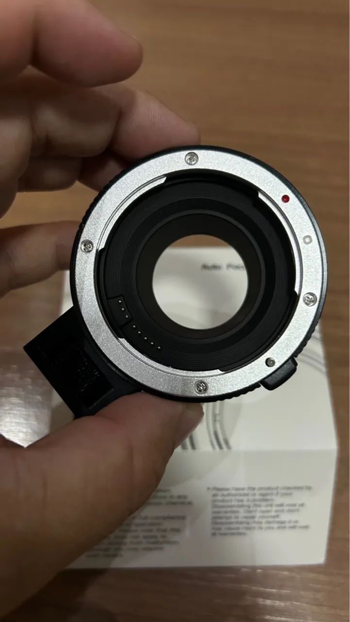 Anel Adaptador para Lentes Eos M para EF - Foto 3