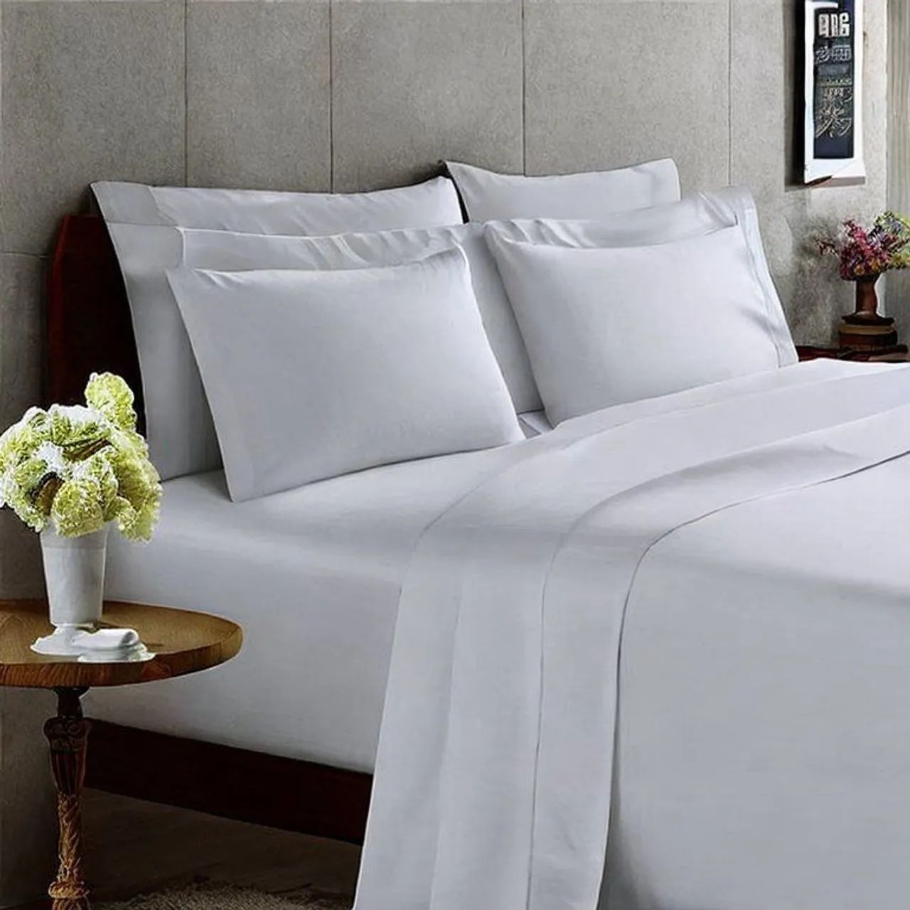 Kit Jogo de cama casal Premium para Airbnb