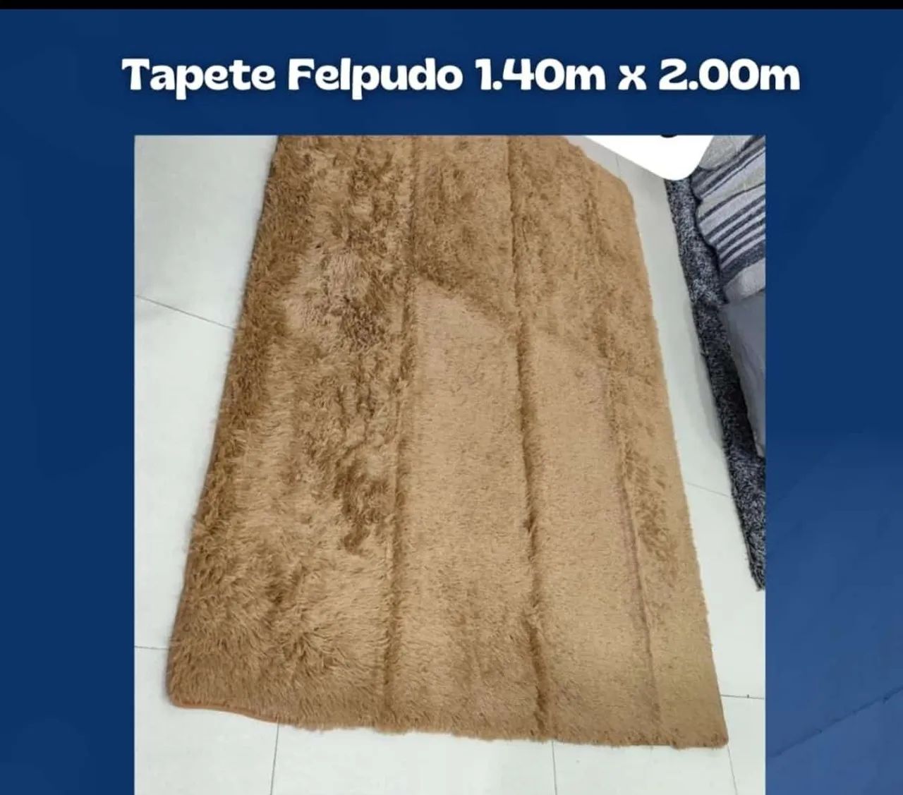 Tapete Pelúcia 1.50x2.00 - Várias Cores - Foto 6