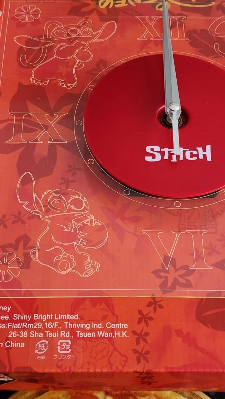 Relógio de Parede - Lilo & Stitch Disney - Foto 3