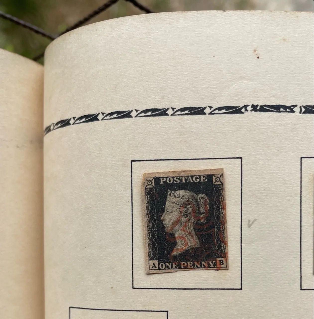 Selos antigos - Coleção de 1 Penny Black - Foto 2