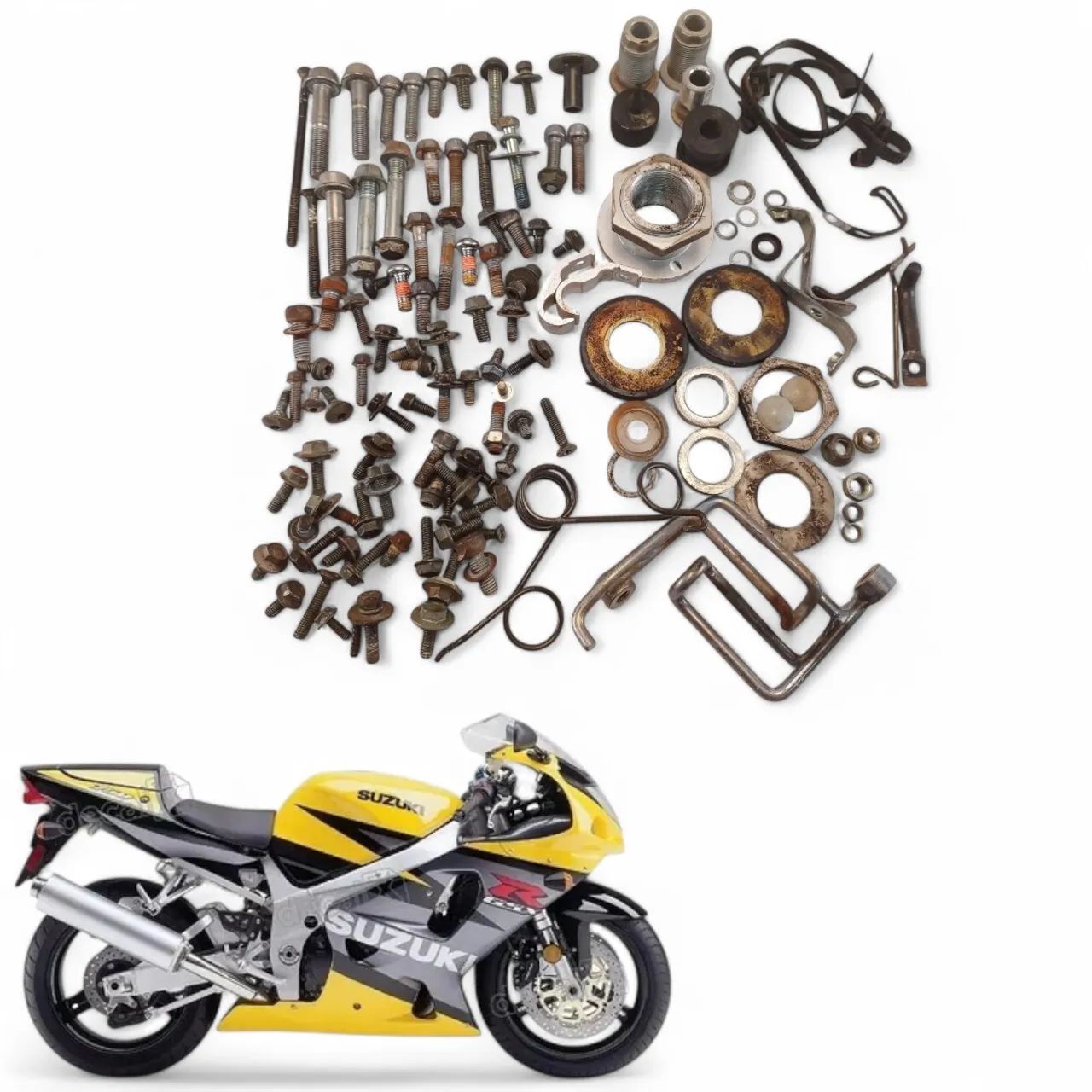 Kit Parafuso Chassi Suzuki Srad 750 2003