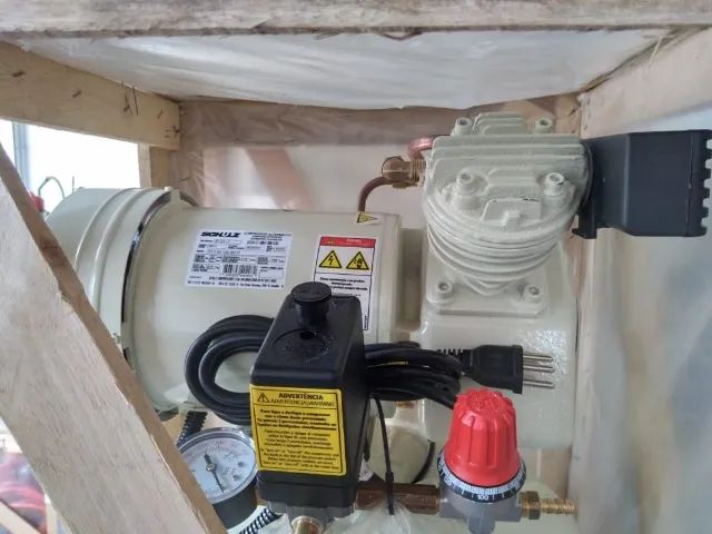 Compressor odontologico Schulz - ENTRGA GRÁTIS - Foto 5