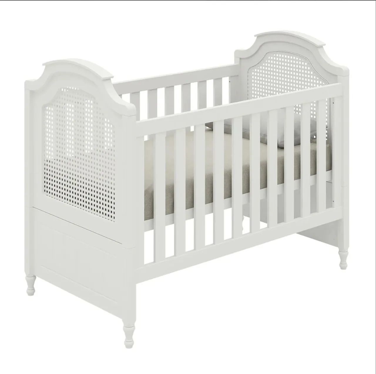  Berço Classic - 1315 e colchão D18 (130cm x 70cm)