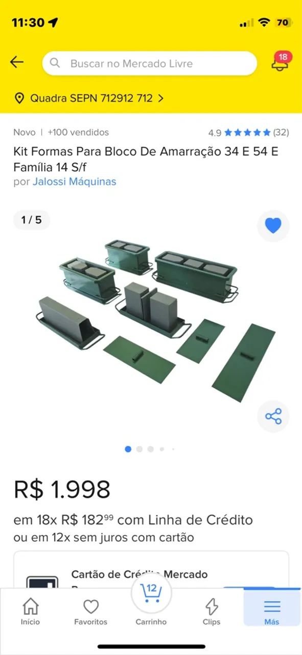 Kit completo para fabricação de blocos estruturais  - Foto 5