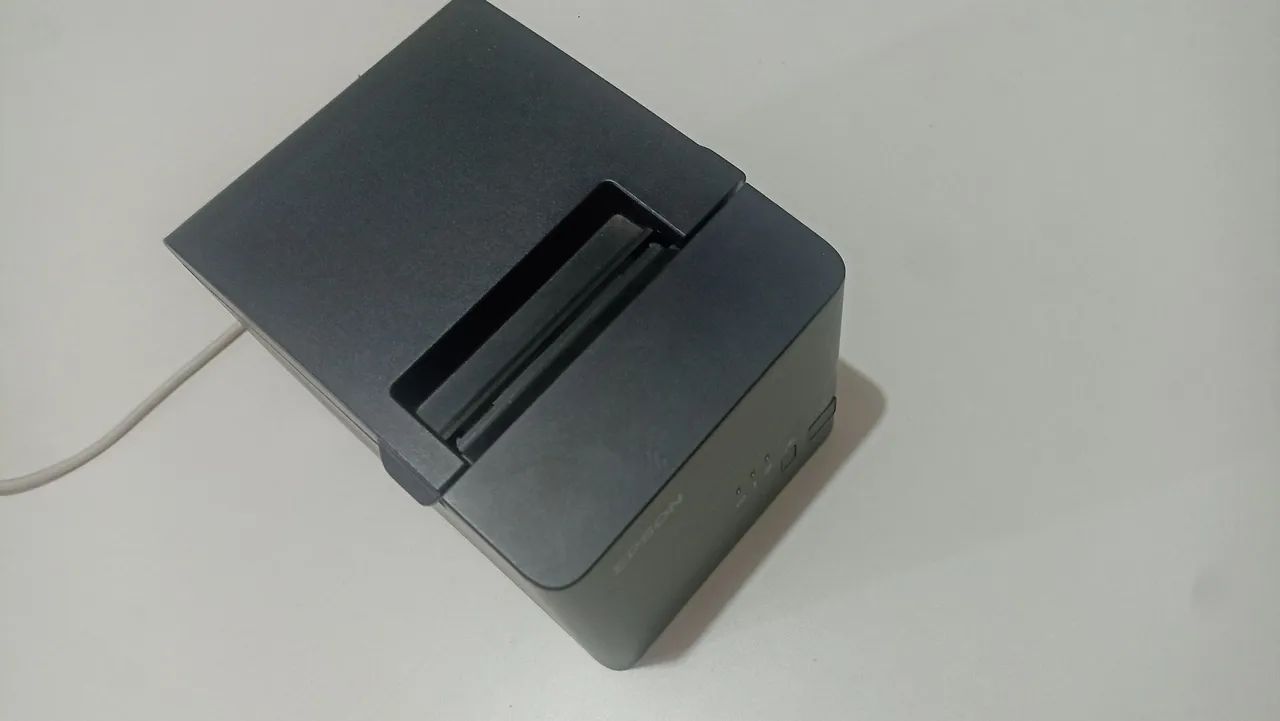 Impressora térmica Epson TM-t20 X Serial USB cupom eletrônico NFC-e  - Foto 5