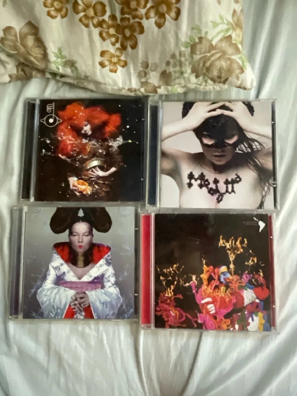 4 CDs de Bjork